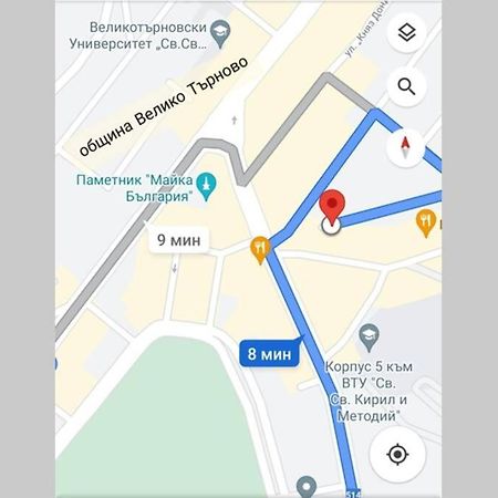 Хотелски Апартамент Стило В Идеалния Център. Veliko Tărnovo Exterior foto